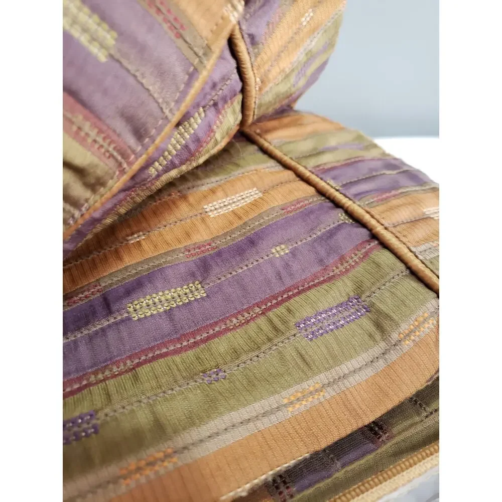 NEW King Duvet Cover Set Southwestern Aztec SAHARA DESERT COLORS purple‎ green